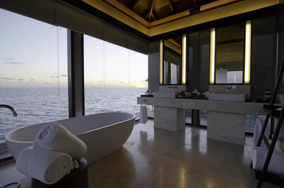 Ocean sanctuary bathroom