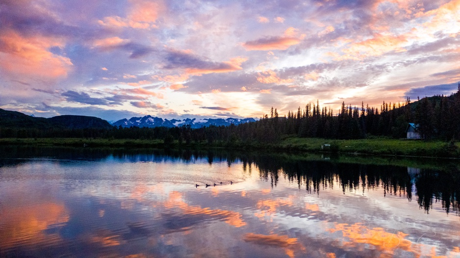 Judd Lake Sunset