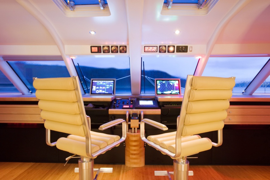 Necker Belle captain seats