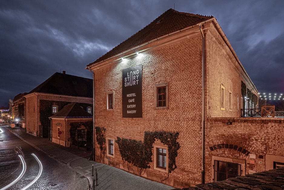 Long Story Short Hostel & Café Brick Building