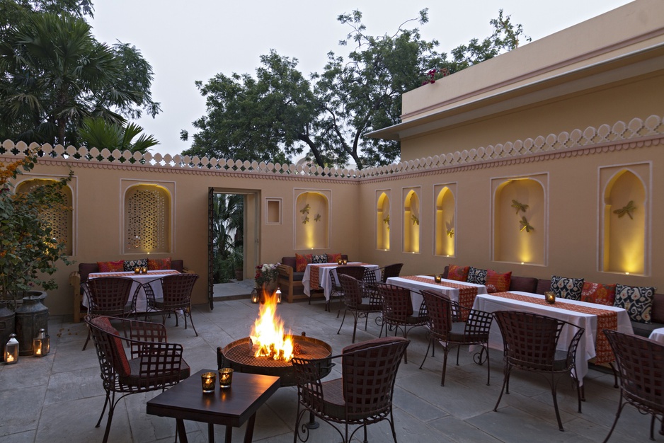 Samode Haveli terrace