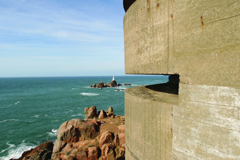 La Corbiere Radio Tower defensive point of view