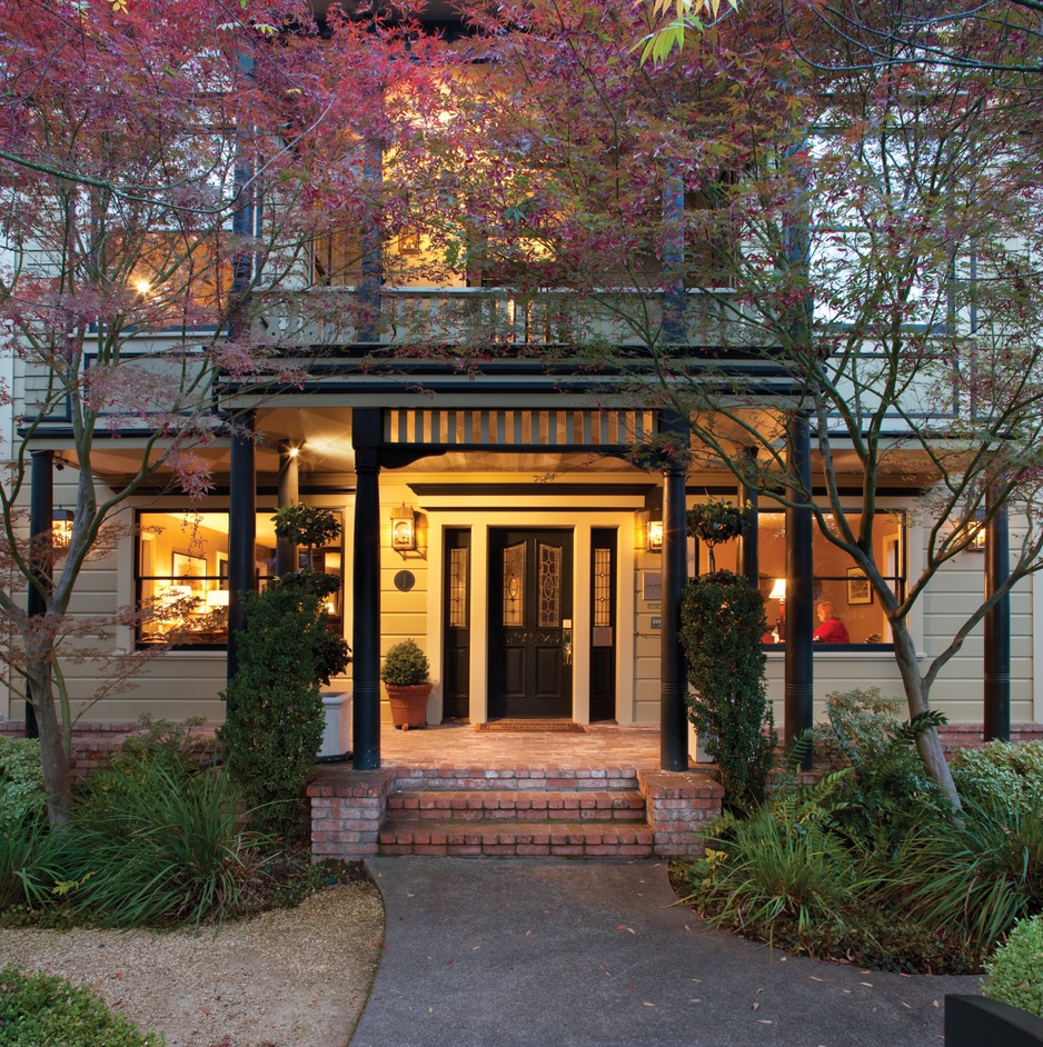 Gaige House entrance