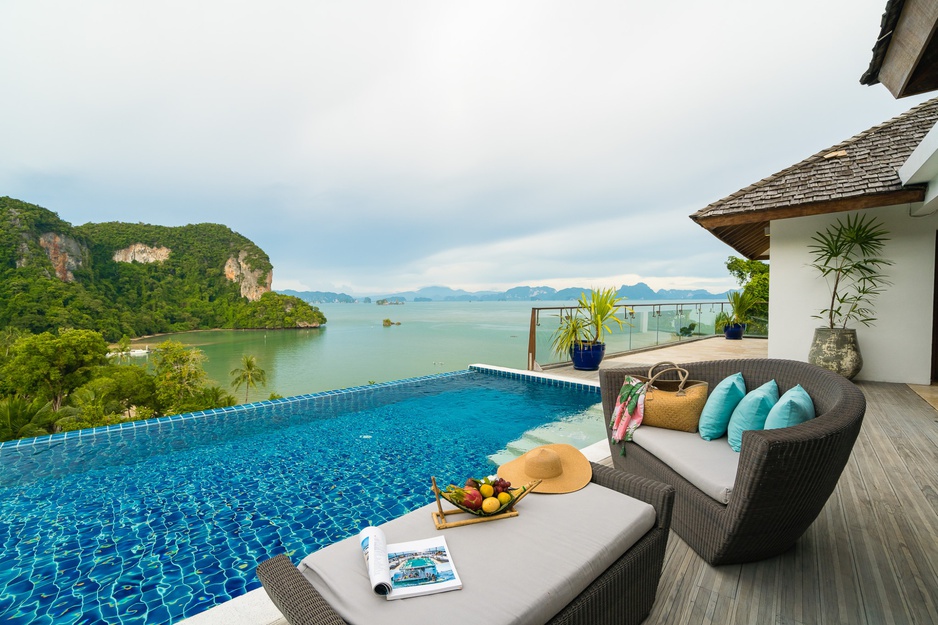 Hilltop Pool Villa Terrace Infinity Pool