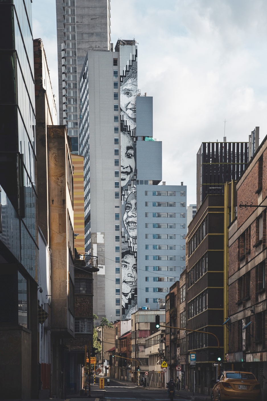 Spotty Hostel Bogota 100-Meter Tall Mural