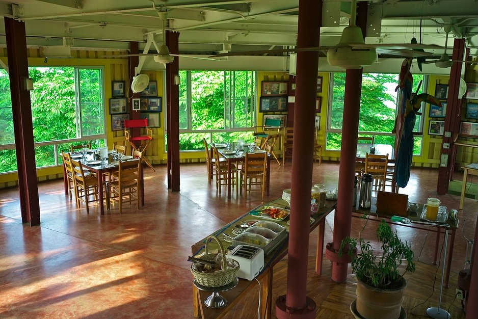 Canopy Tower dining area