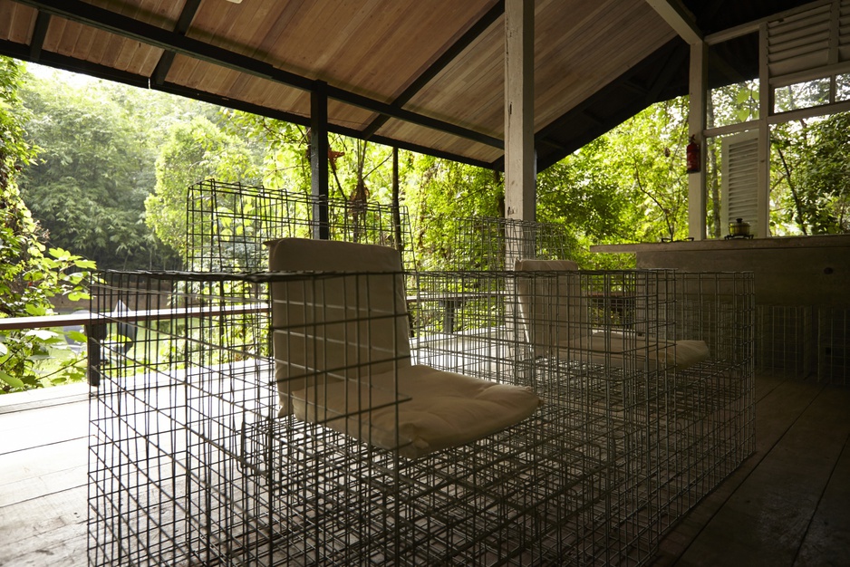 Timber House interior