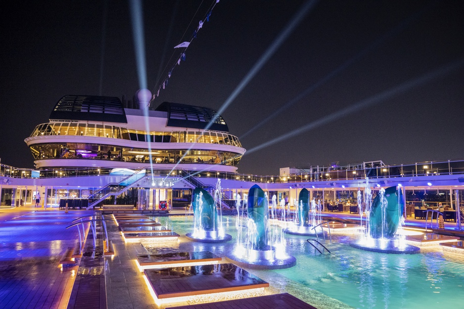 MSC Virtuosa Cruising Ship