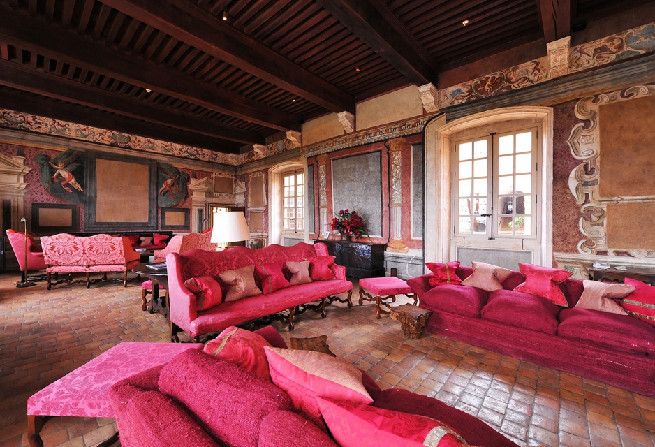 Chateau de Bagnols Grand Salon