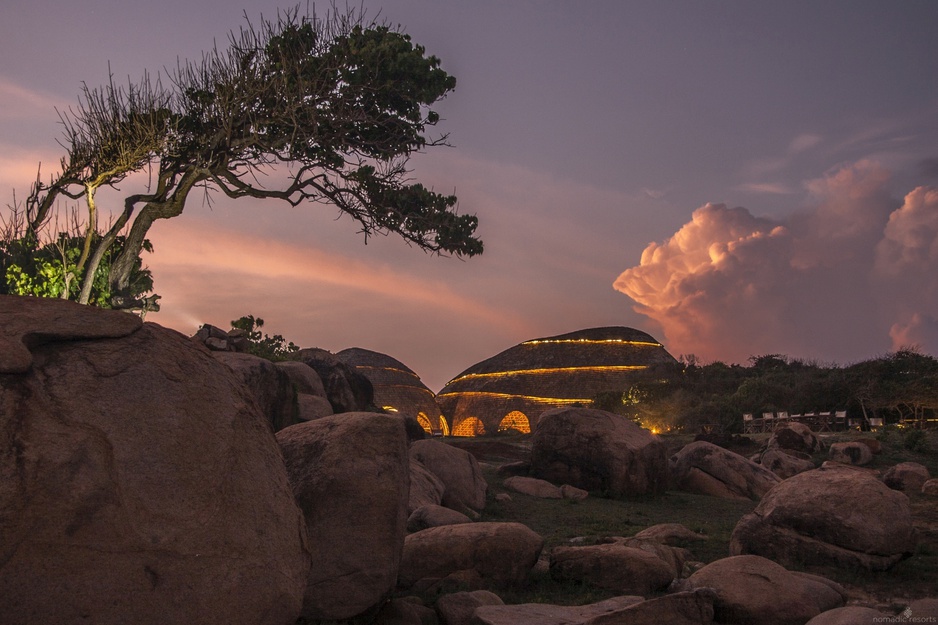 Wild Coast Tented Lodge Cocoon Building