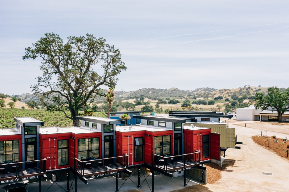 Geneseo Inn Shipping Container Architecture