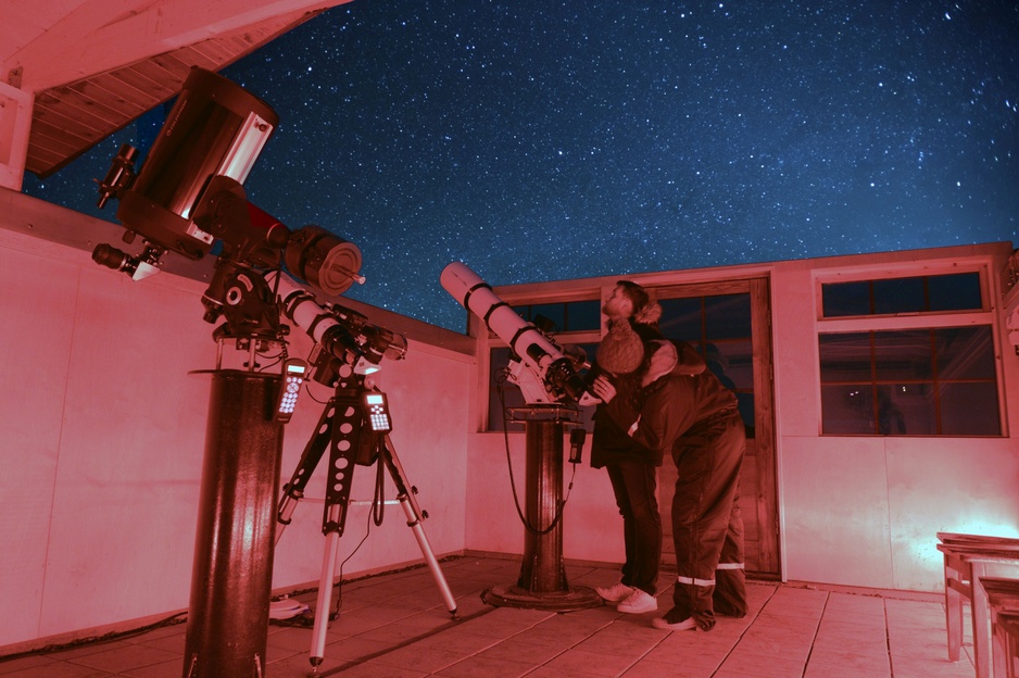 Stargazing at Hotel Rangá