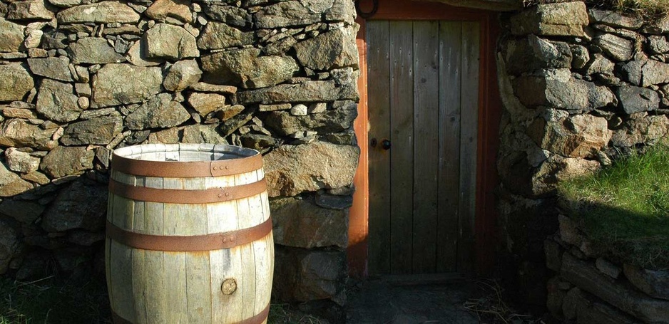 Gearrannan Blackhouse Village Barrel