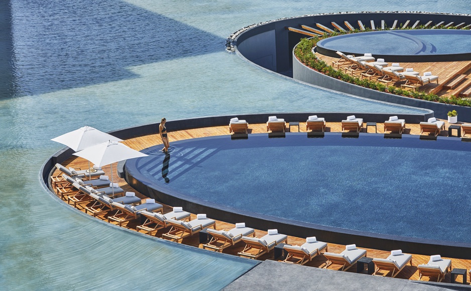 Viceroy Los Cabos Sunken Oval Pools