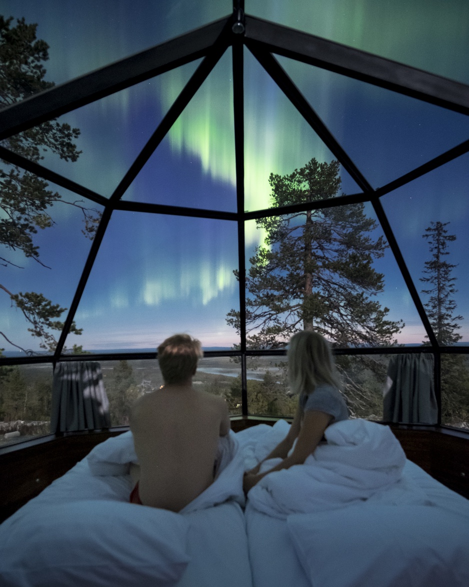 Levin Iglut Room Northern Lights