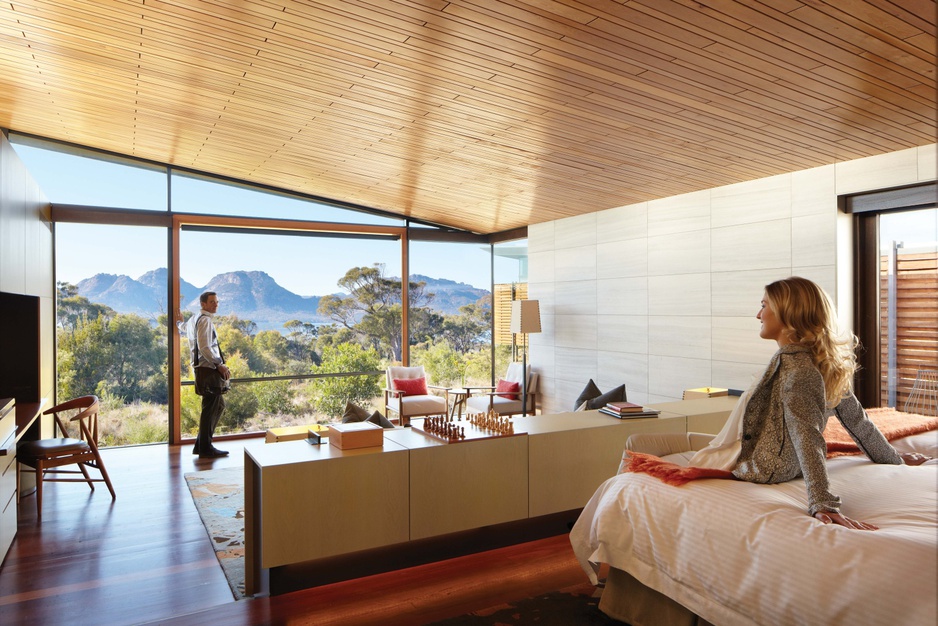 Saffire Freycinet hotel room