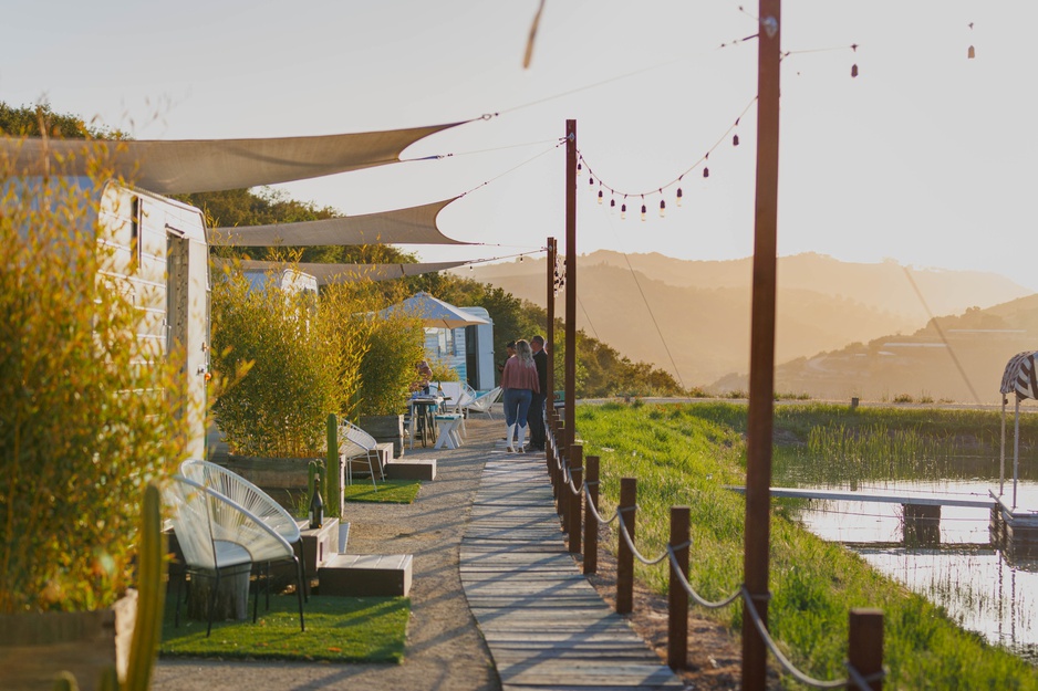 The Trailer Pond Line Of Vintage Campers