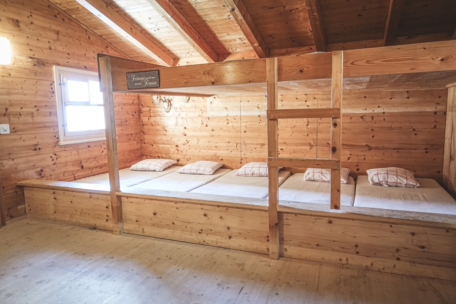 Berggasthaus Aescher Bunk Bed Room