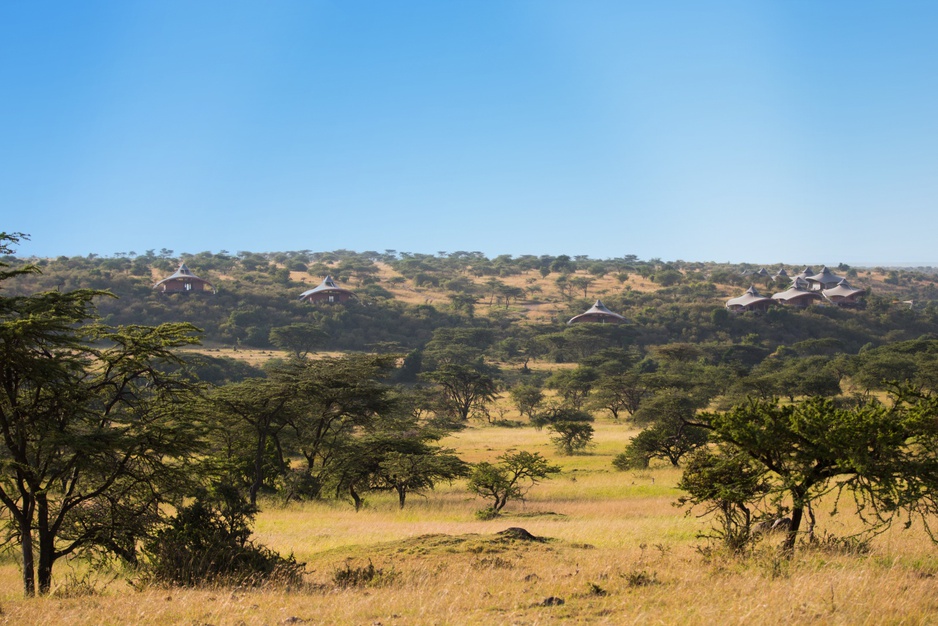 Mahali Mzuri camp in Kenya