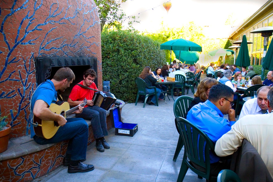 Kennedy School Hotel terrace