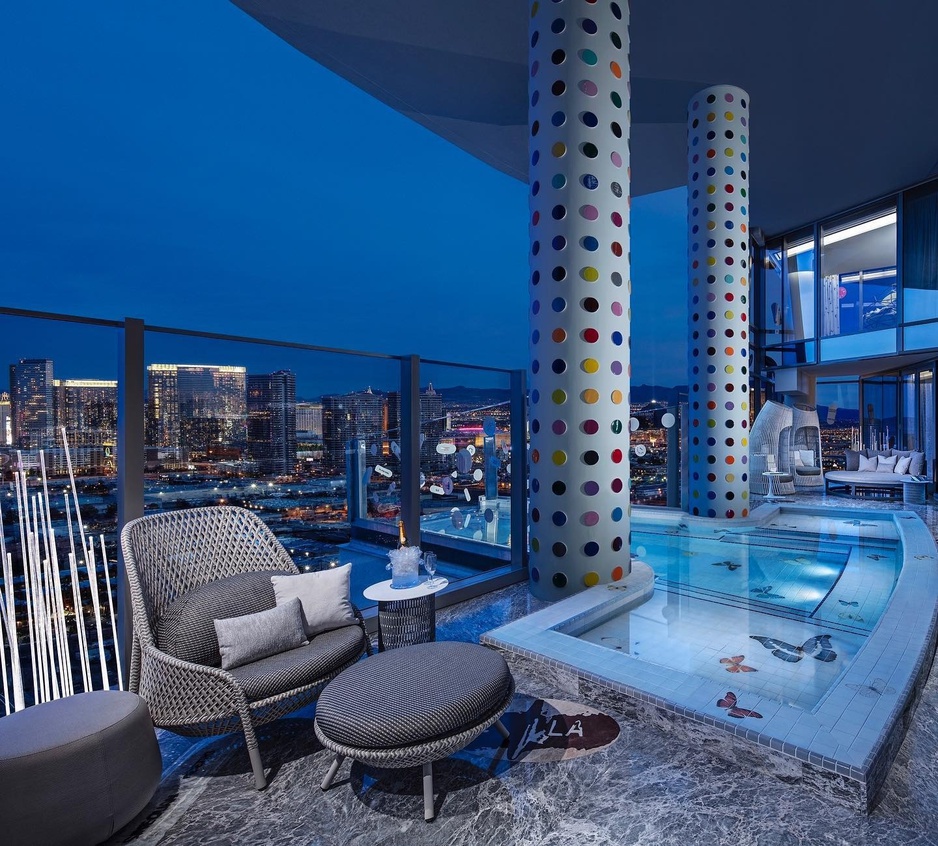 Palms Casino Resort The Empathy Suite Terrace