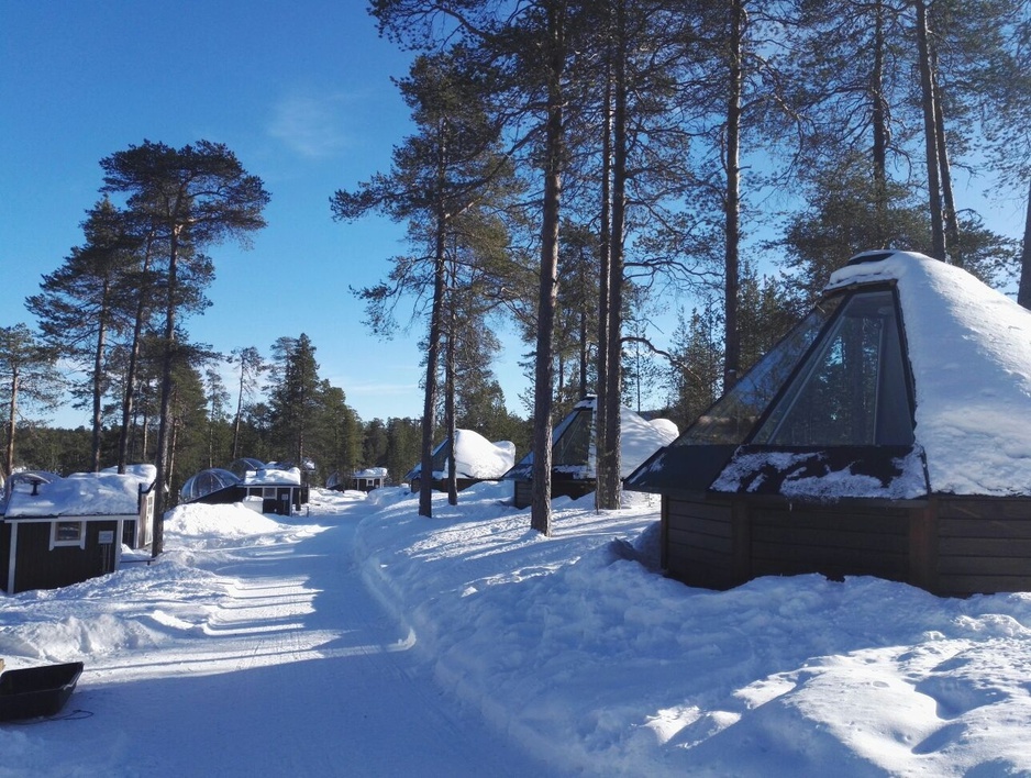 Nellim Wilderness Hotel igloos