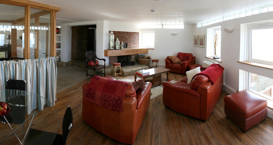 Belle Tout Lighthouse living room