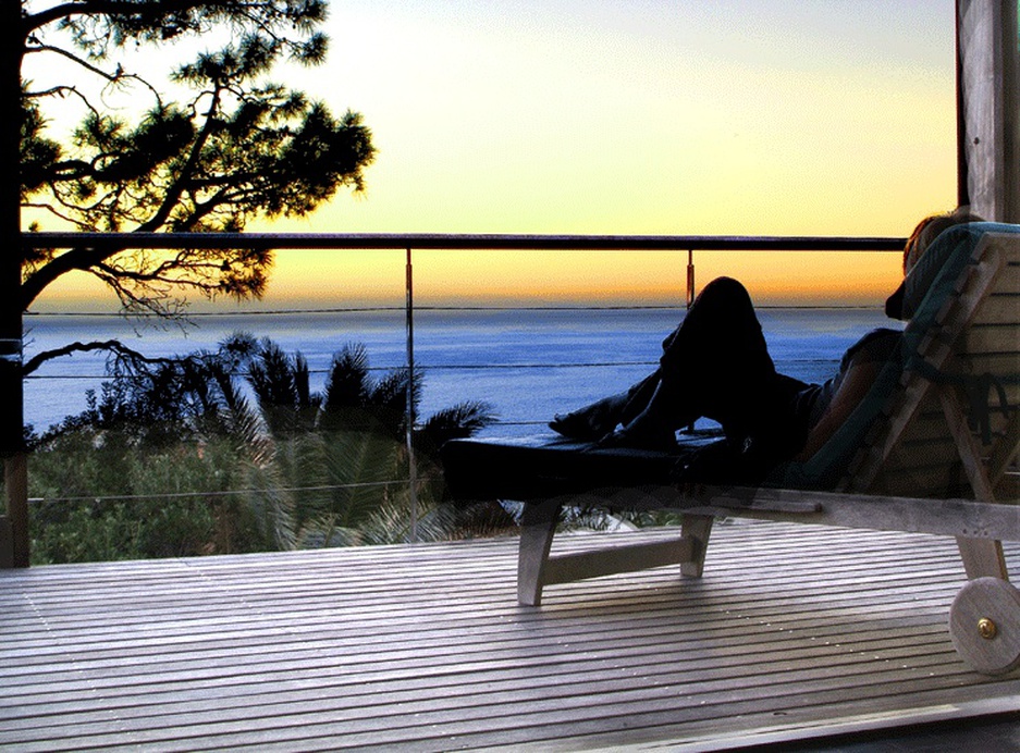 Atlantic House sunset deck