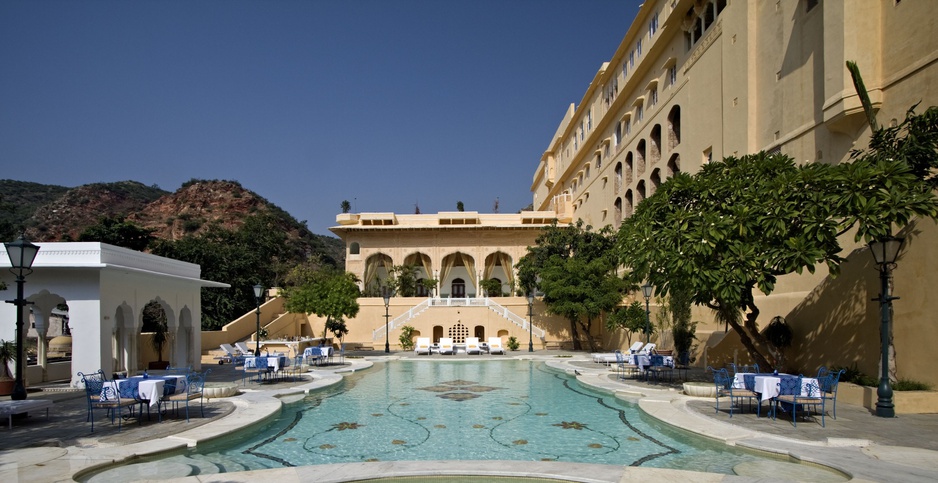 Samode Palace swimming pool