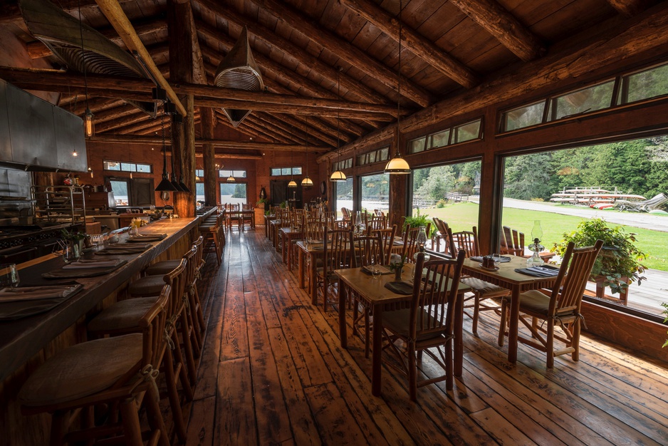 Clayoquot Wilderness Resort Cookhouse Interior