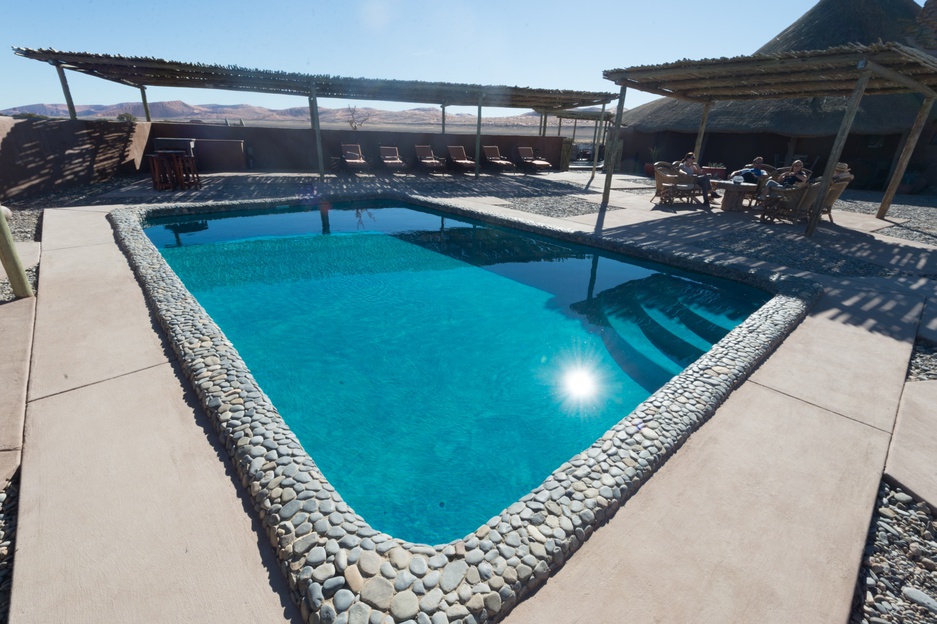 Kulala Desert Lodge swimming pool