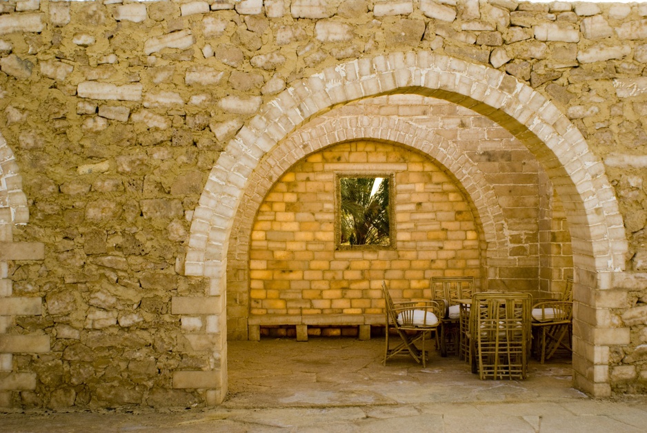 Adrere Amellal chairs in the shade