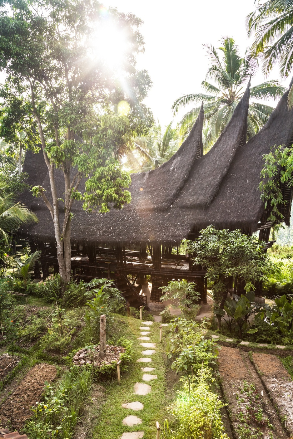 Bambu Indah main building