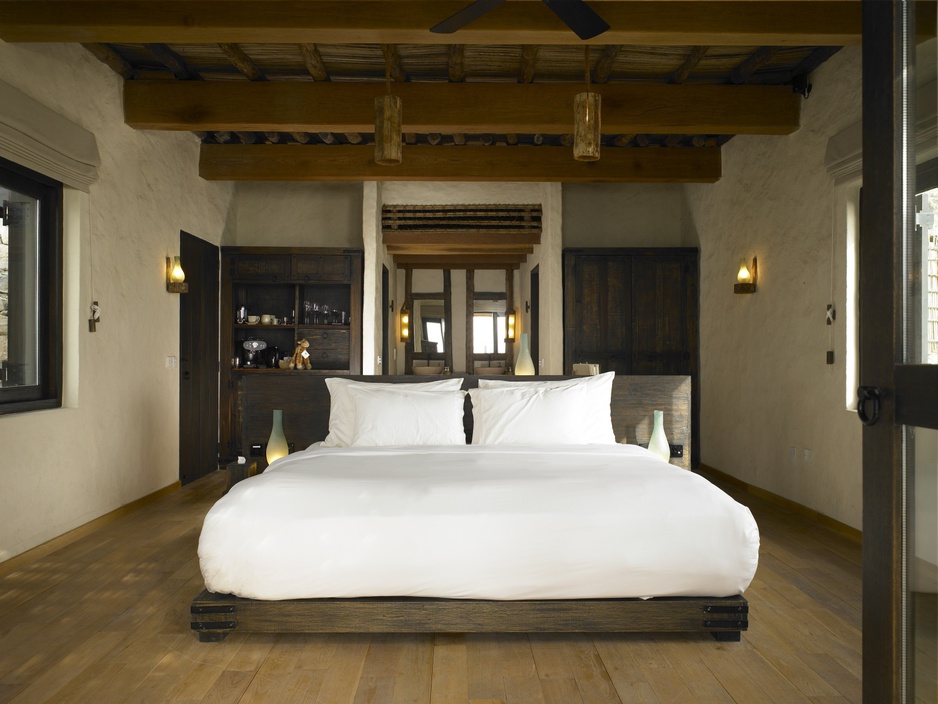 Six Senses Zighy Bay wooden room