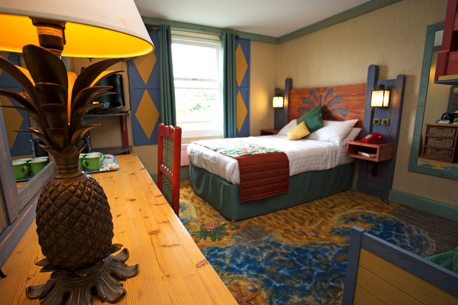 Alton Towers Hotel Themed Room