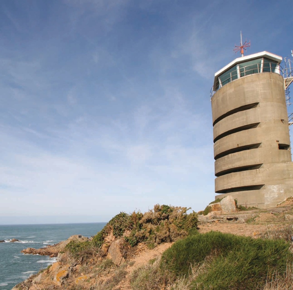 La Corbiere Radio Tower German world war two radio tower