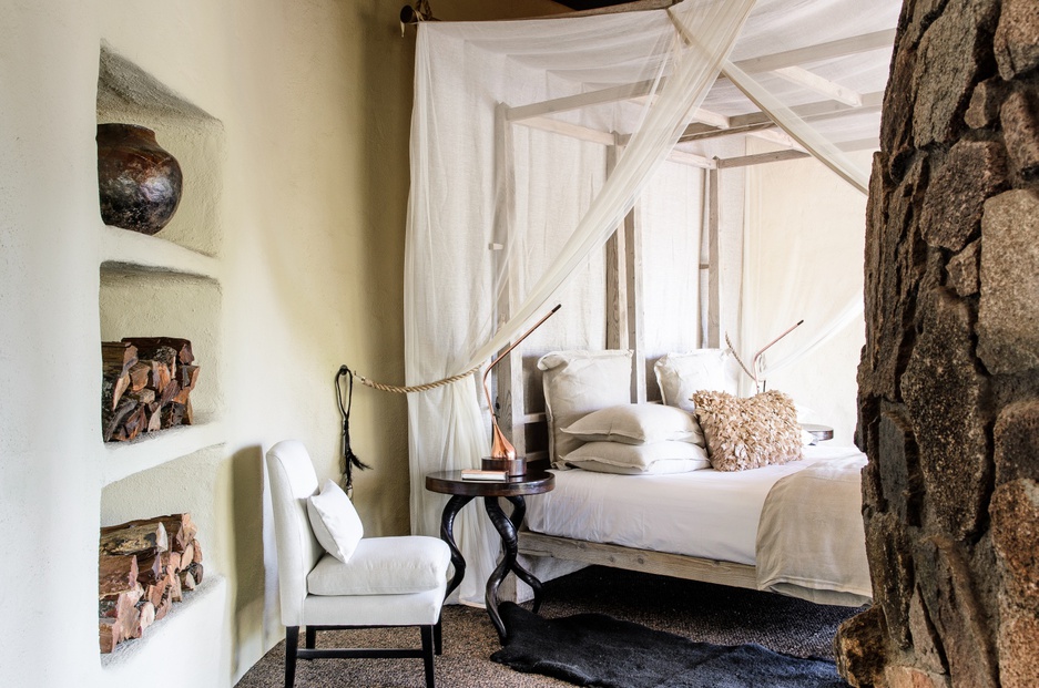 Singita Boulders Lodge bedroom