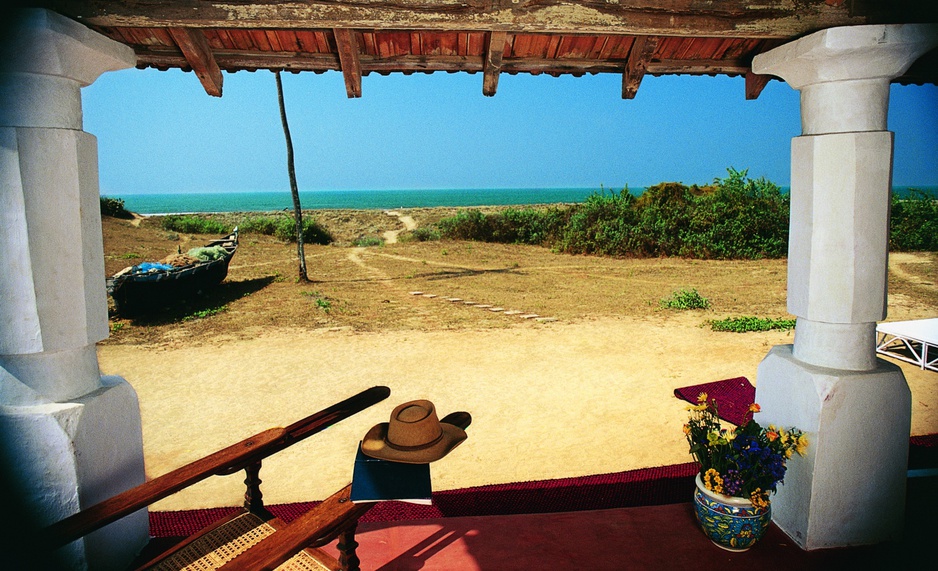 Beach house veranda