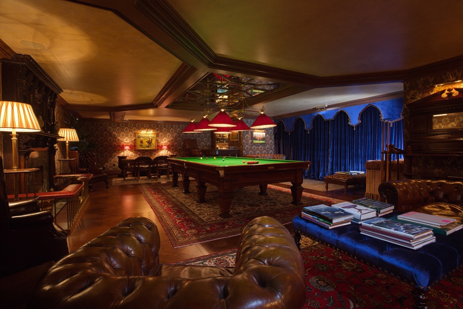 Ashford Castle Billiards room