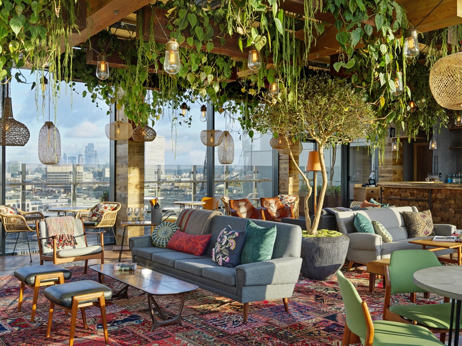 Treehouse Hotel London The Nest City Panorama