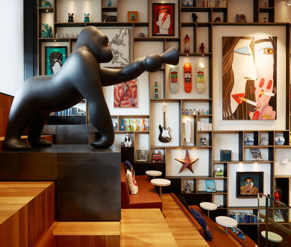 CitizenM New York Bowery Hotel Gorilla Art