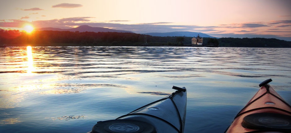 Kayaking on Hudson River