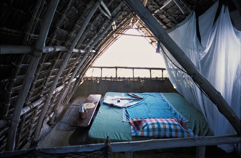 Bedroom with sea view