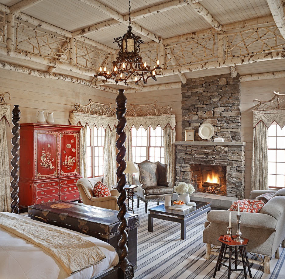 Twin Farms Treehouse Bedroom