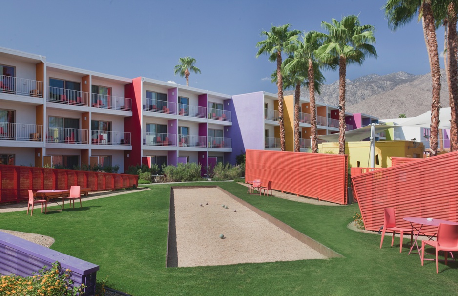 The Saguaro beach ball game