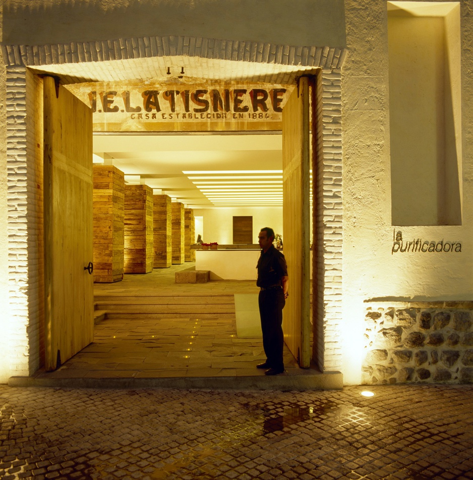 Hotel La Purificadora main entrance