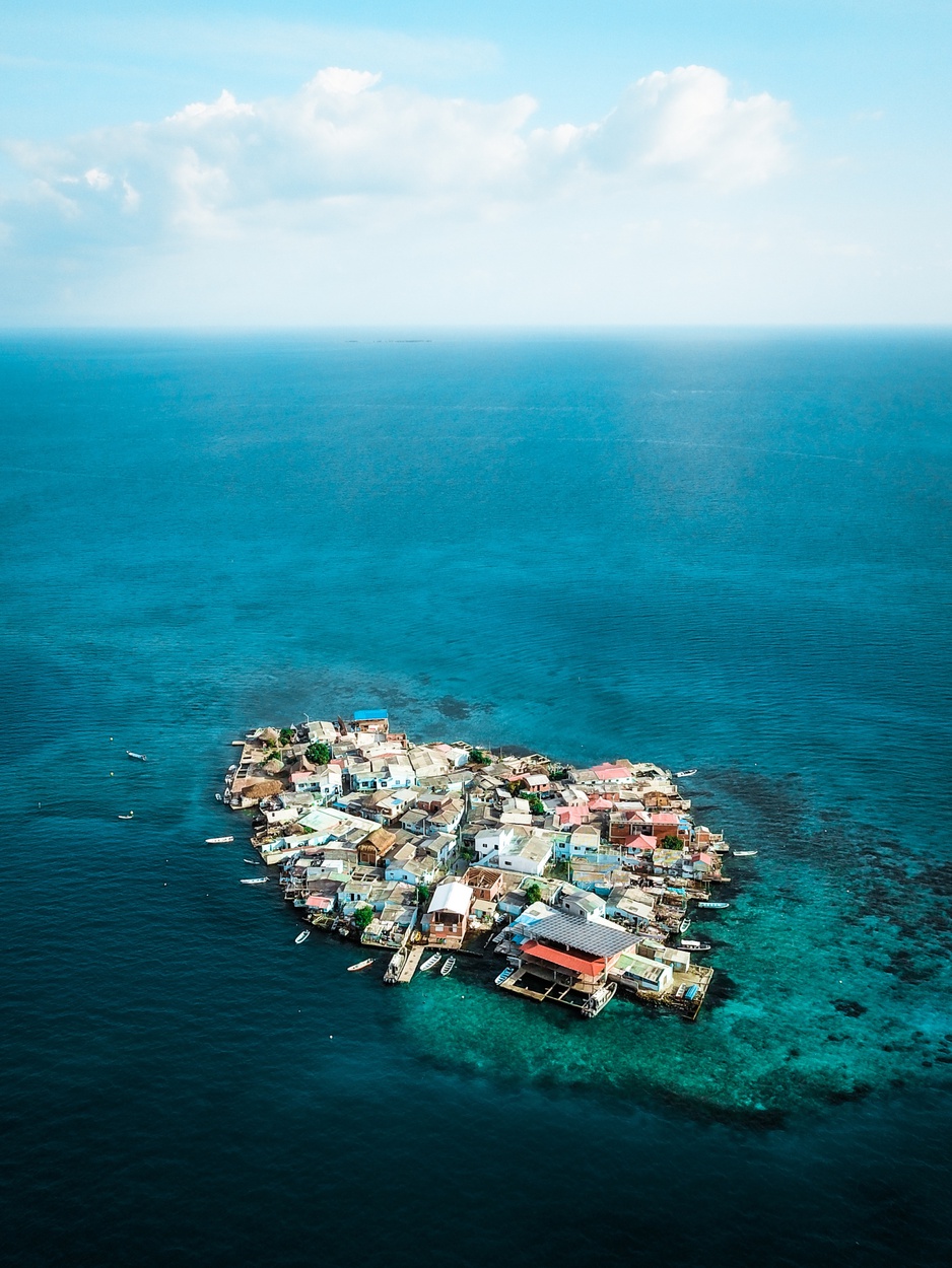 Santa Cruz Del Islote Aerial