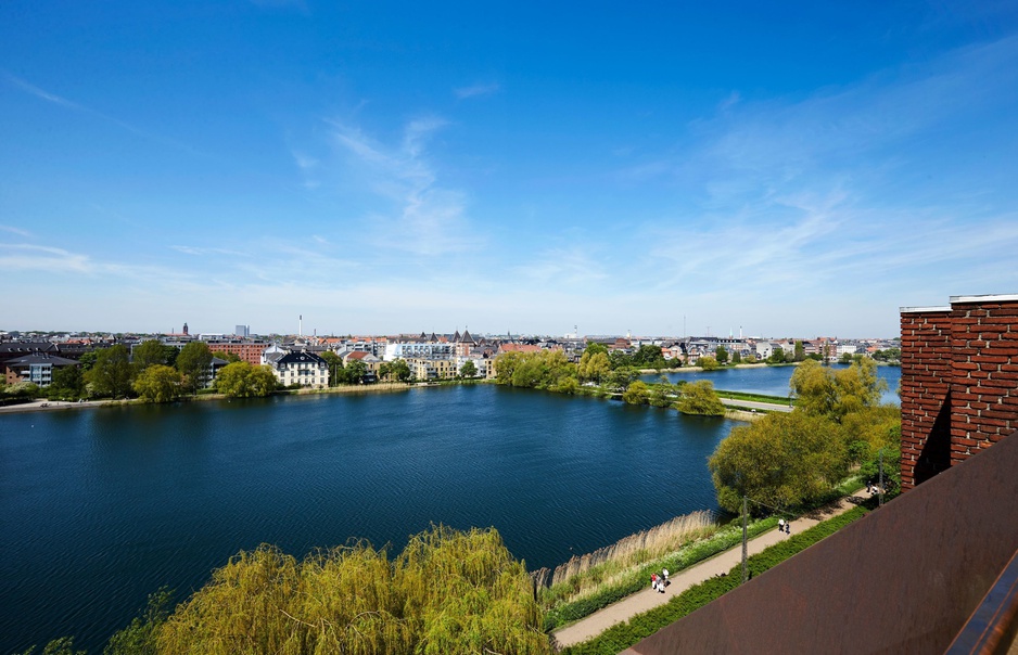 Steel House Copenhagen Balcony Lake Panorama