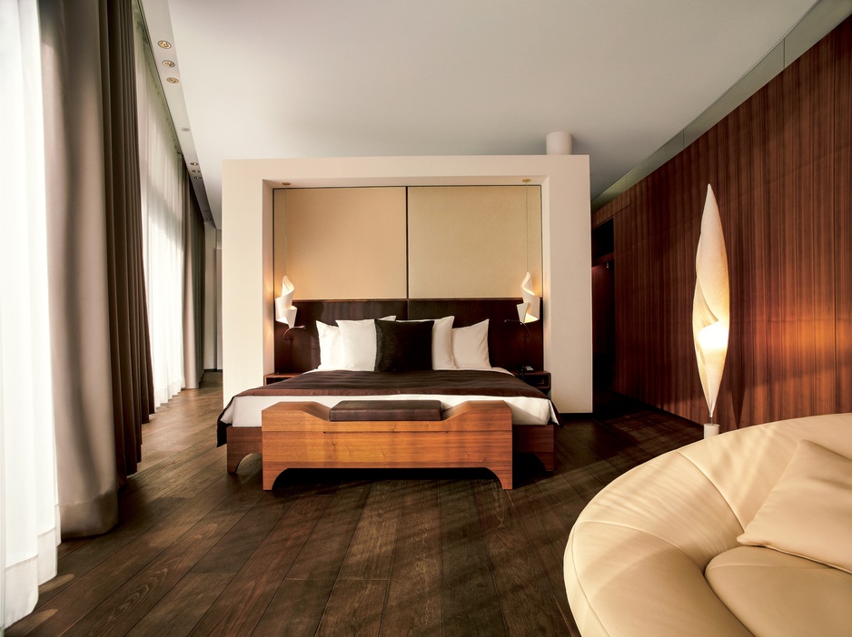 The Dolder Grand Carezza Suite Bedroom