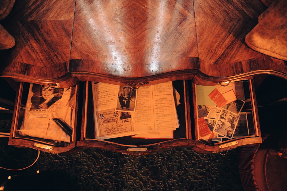 Pensão Amor Madam's Lodge Secret Room Drawer With Vintage Photos